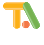 timed access logo white border white letters 150px
