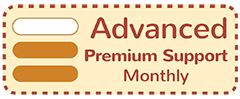 WeStopFear Advanced Program Premium monthly logo