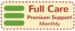 WeStopFear Full Care Program Premium monthly logo