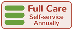 WeStopFear Full Care Program self service annually logo