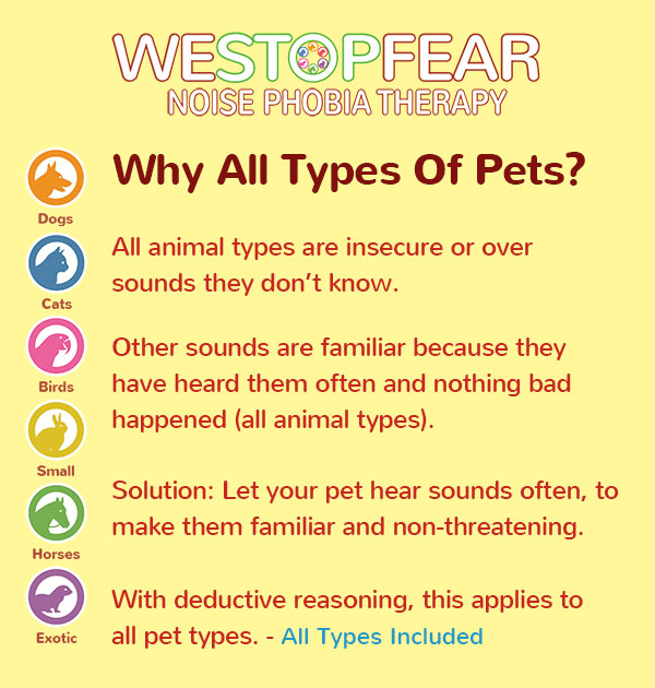 Why all types of pets WeStopFear